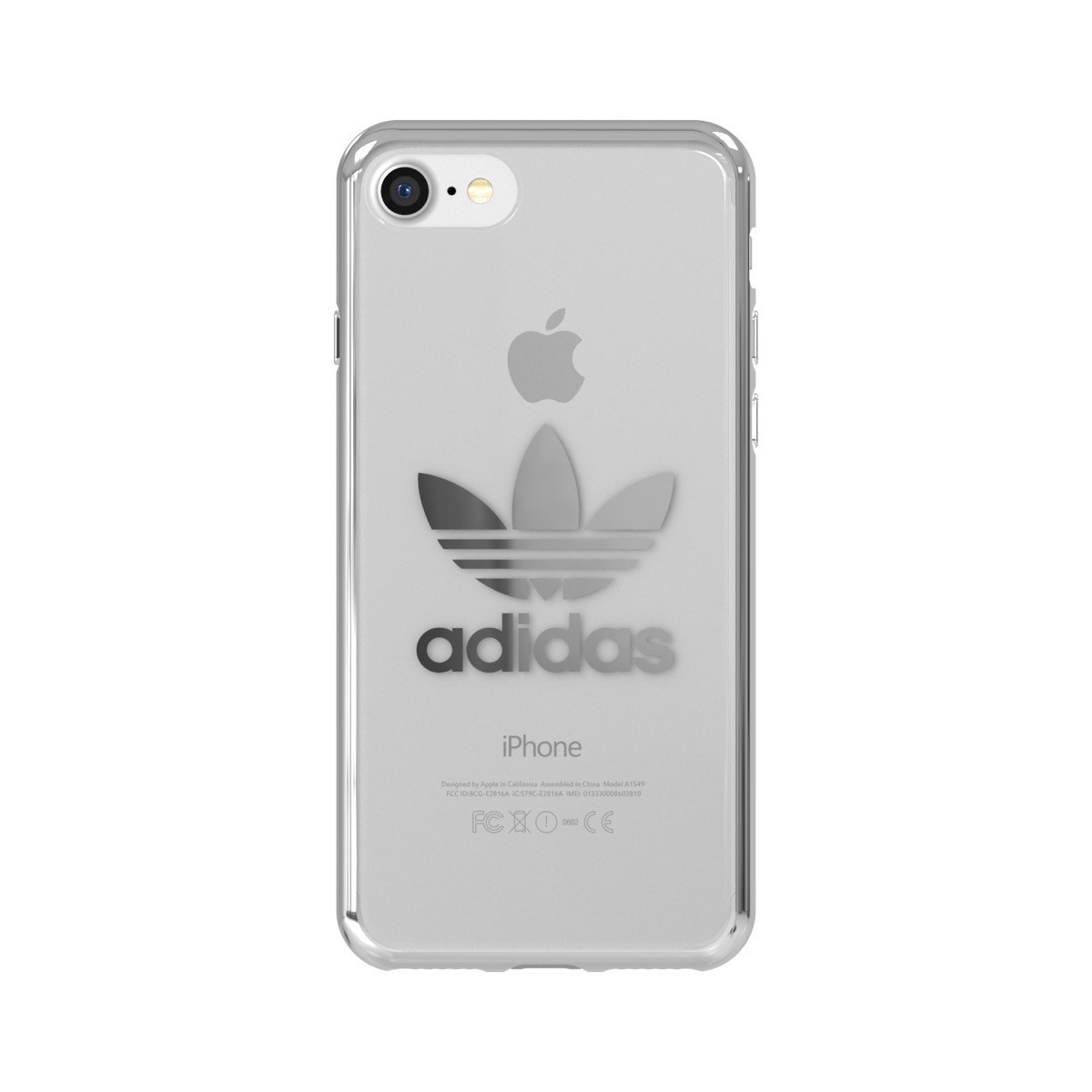 取扱終了製品 Adidas Originals Clear Case Iphone 8 Silver Logo 海外輸入ブランド商品 株式会社エム エス シー