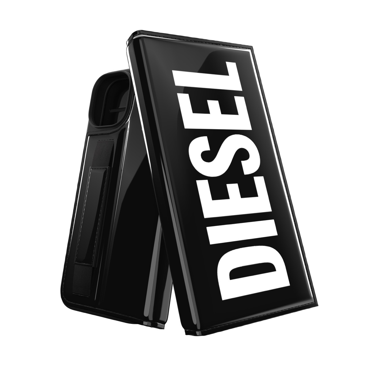 DIESEL Wallet Case iPhone 14 Black/White〔ディーゼル〕 – 海外輸入 ...