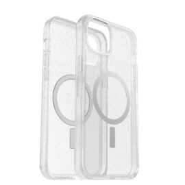 OtterBox Symmetry Clear MagSafe iPhone 15 Plus / iPhone 14 Plus用ケース スターダスト – クリア〔オッターボックス〕