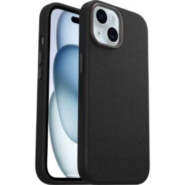 OtterBox Symmetry Cactus Leather iPhone 15 Noir Ash – Black