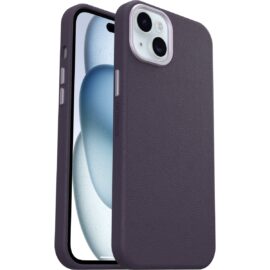 OtterBox Symmetry Cactus Leather iPhone 15 Plus Plum Luxe – purple