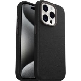 OtterBox Symmetry Cactus Leather iPhone 15 Pro Noir Ash – black