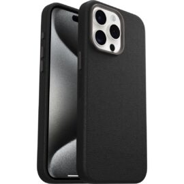 OtterBox Symmetry Cactus Leather iPhone 15 Pro Max Noir Ash – black