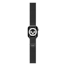 LAUT STEEL LOOP Apple Watch BAND BLACK (42/44/45/49mm)〔ラウト〕