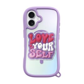 LAUT POP LOVIE for iPhone 16 Lovely Purple 〔ラウト〕