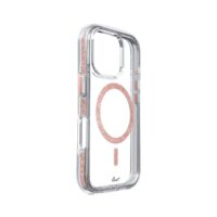 LAUT Aero Sparkle for iPhone 16 Pro Crystal Pink 〔ラウト〕