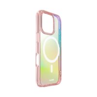 LAUT HOLO for iPhone 16 Pro Holo Pink 〔ラウト〕