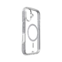 LAUT Aero Sparkle for iPhone 16 Plus Crystal Silver 〔ラウト〕