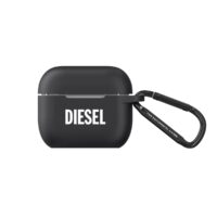 【取扱終了製品】DIESEL Silicon for AirPods 3 Black〔ディーゼル〕