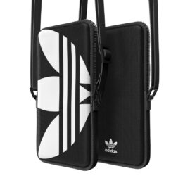 adidas Originals Universal Pouch Big Logo Black/White〔アディダス〕