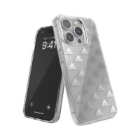 【取扱終了製品】adidas SPORTSWEAR CORE Clear iPhone 15 Pro Clear/Silver