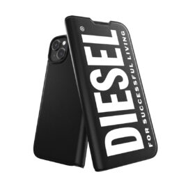 DIESEL Booklet iPhone 15 Plus Black〔ディーゼル〕