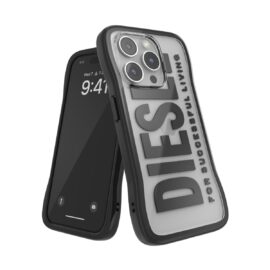 DIESEL De-Fased Biscotto iPhone 15 Pro Black〔ディーゼル〕