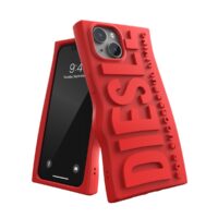 DIESEL D Silicone iPhone14 Red〔ディーゼル〕