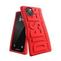 DIESEL D Silicone iPhone 15 Plus Red〔ディーゼル〕