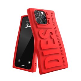 DIESEL D Silicone iPhone 15 Pro Max Red〔ディーゼル〕