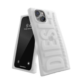 DIESEL D Silicone iPhone14 MilkyWhite〔ディーゼル〕