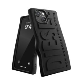 DIESEL D By DIESEL Silicone Black iPhone 15〔ディーゼル〕